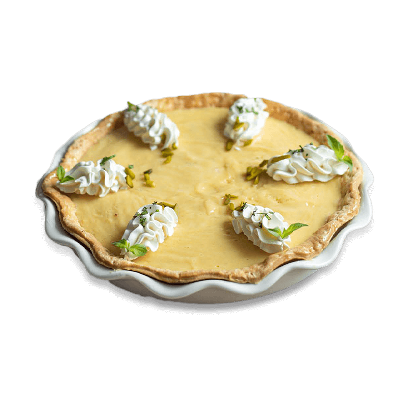 Basil & Lime Pie